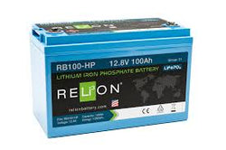 RELiON RB100-HP Lithium 12V 100Ah LiFePO4 Battery
